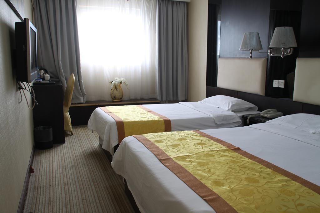 Super 8 Hotel Beijing Shijingshan Jiujiuyuan Kamer foto