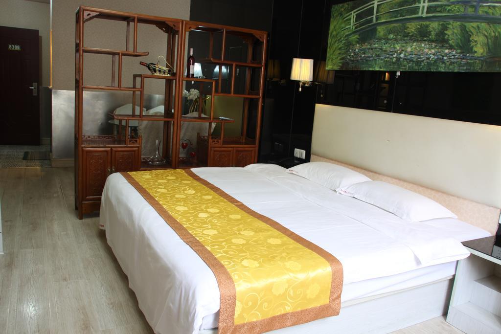 Super 8 Hotel Beijing Shijingshan Jiujiuyuan Buitenkant foto